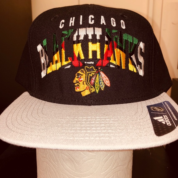 chicago blackhawks adidas hat